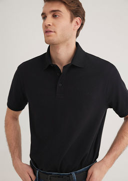 Siyah Polo Tisort