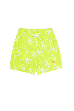 Неоново-желтые шорты для плавания для мальчиков Неожиданная скидка в корзине