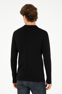 Мужской черный базовый свитер Неожиданная скидка в корзине - U.s. polo assn фото 5