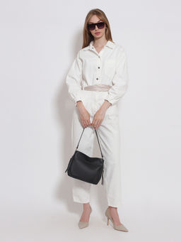 Женская кожаная сумка Richet 3159LN 376 Черный