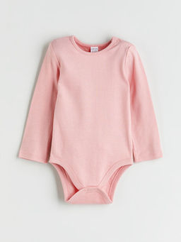 Bask?l? K?z Uzun Kollu Bebek ??t??tl? Body 2li