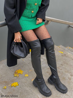 Колготки фантазийные CONTE DOTS Колготки в горошек nero - Conte elegant фото 2