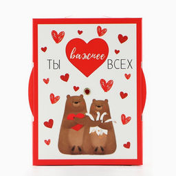 Коробка складная «Любовь », 16×12×5 см