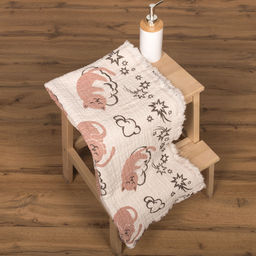 Полотенце 20С211-ШР/у. 130*60 "Ночка-1" цв. 5 рис. 993 бежевый