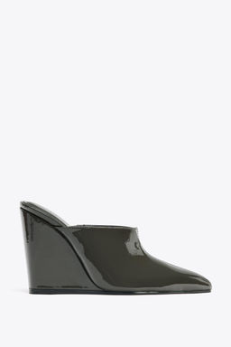 PATENT WEDGE HEELS - Zara фото 10