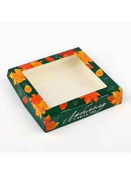 Цена за 5 шт. Коробка складная «Учителю», 20 х 20 х 4 см