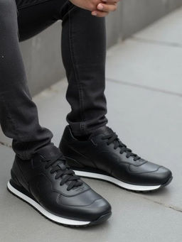 Кроссовки Ralf Ringer KROS мужские черные  фото 4