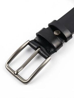 Мужской кожаный ремень Dierhoff ДРК 3054/3-40 Черный