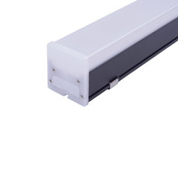 ULO-N10A-20W/4000K/L60 IP40 BLACK Светильник линейный светодиодный подвесной. Прямой, 60см. Белый свет (4000K). 2000Лм. Алюминий. Цвет черный. TM Uniel