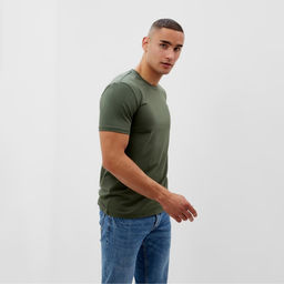 Футболка мужская MINAKU Map, хаки, р-р 48