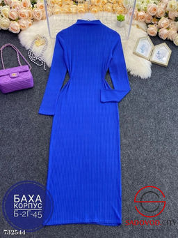 Женское длинное платье лапша