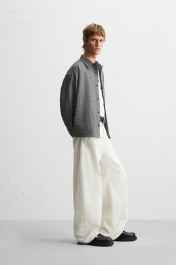 PLAID SHIRT WITH POCKET - Zara фото 4