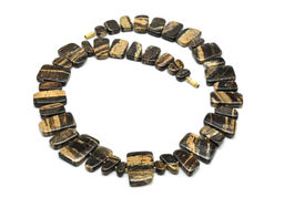 Колье из Яшмы уральской "Парус", 61см, 180г