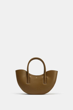 OVAL MINI TOTE BAG - Zara фото 10