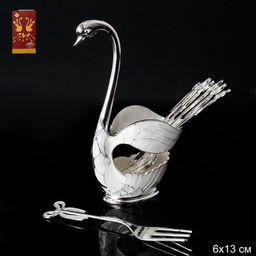 Вилки в наборе 7 предметов / 207-10 -Silver /уп 100/