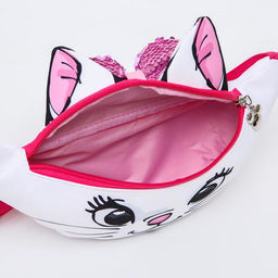 Сумка поясная, 25х6х13 см, с дополнительными элементами, Коты аристократы. р-р ремня 46-74 см - Disney фото 5