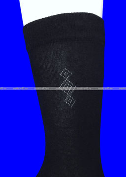 Цена за 10 пар. ЮстаТекс носки мужские 1с9 (1с99) хлопок с лайкрой черные