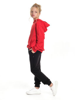 Спортивный костюм для девочки подростка 22-9818 красный - Mini maxi фото 2