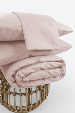 Простыня на резинке из поплина 160X200X30 Happy Fox Home  фото 3