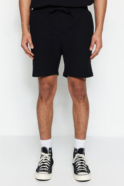 Basic Siyah Regular/Normal Kesim Orta Boy Ba_c_kl_ Dokulu K_r__maz Ottoman _ort TMNSS23SR00039