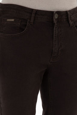 Erkek Koyu Kahverengi Slim Fit Jean Pantolon - U.s. polo assn фото 11