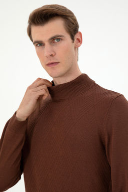 Мужской коричневый свитер Неожиданная скидка в корзине - U.s. polo assn фото 2