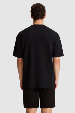Erkek Siyah Comfort Fit Bisiklet Yaka TiЕГrt - U.s. polo assn фото 4