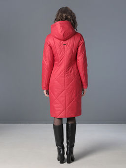 25311 Пальто дем. красный - Dizzyway фото 13