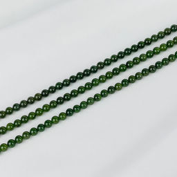 Бусины для украшений из Нефрита (68 бусин) 39 см