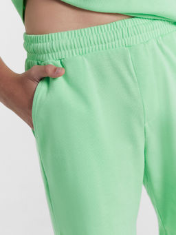 Комплект для мальчиков (футболка, шорты) светло-зеленый с печатью - Mark formelle фото 5