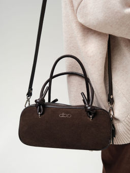 Сумка Curl DBR 31363 черный каштан  фото 5