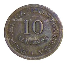 10 сентаво 1949 года Португальская Ангола  300 лет революции 1648 года
