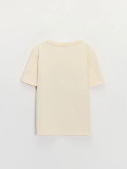 Футболка из хлопка с принтом ZR2605023411-9 / Zarina