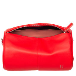 Итальянская кожаная сумка DuDu Bags серии Abigail | огненно-красный - Dudubags фото 4