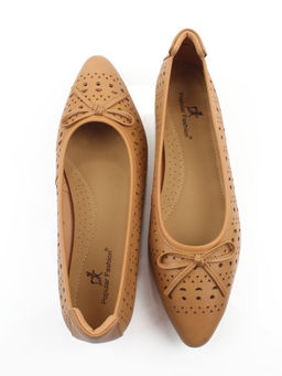 06-7388-66JT LT. BROWN Туфли летние женские "Лодочки" (натуральная кожа)