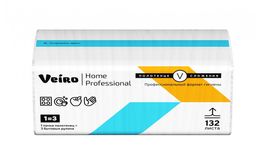 VEIRO полотенца д/рук V-сложение (Soft Pack) Veiro Home Professional 132 листов