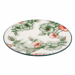 Тарелка десертная Азалия DS24033 20 см /КОРАЛЛ/  фото 2