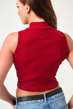 52714 топ укороченный с горлом - Натали фото 56