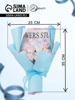 Букет из 12 дизайнерских мыльных роз - SB BEAUTY фото 2