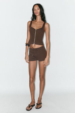 INTERLOCK SHORTS - Zara фото 2
