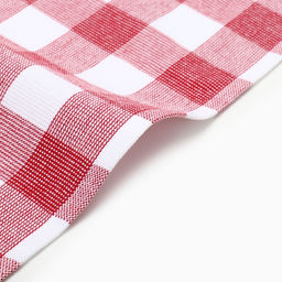 Цена за 2 шт. Полотенце Этель Клетка, цвет красный, 38х63 см, 100% хл  фото 3
