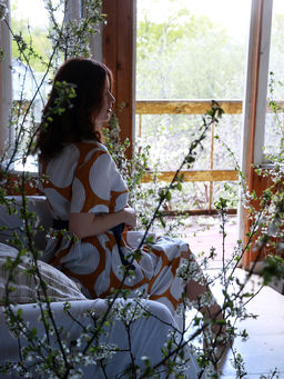 Платье белорусское летнее - Almond фото 10