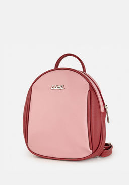 Рюкзак Модель №1466 | кожзам | зернистая | красный розовый | Р831-9 | 32327 - L-craft фото 2