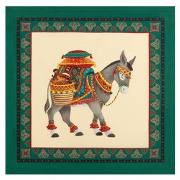 Набор столовый Этель Нью-Дели, скатерть 220х150 см, салф. 40х40 см-12шт, 100% хл  фото 15