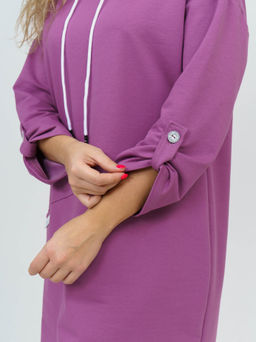 880 Платье "Брусника"