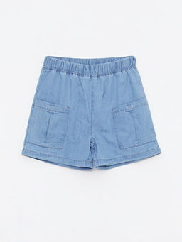 Beli Lastikli Basic K?z ?ocuk Jean ?ort