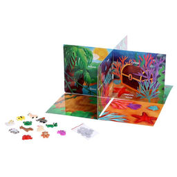 Логопедическая игра Кто где живет, в пакете