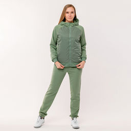 RODOS Спортивный костюм женский осень/весна М-276 Какао фото 13