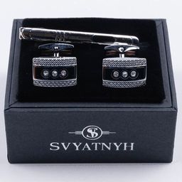 Запонки и зажим 
 1.03-007-009