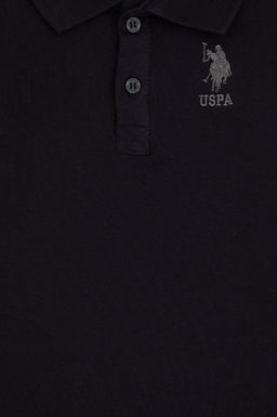 Erkek _ocuk Siyah Polo Yaka Basic Sweatshirt - U.s. polo assn фото 3